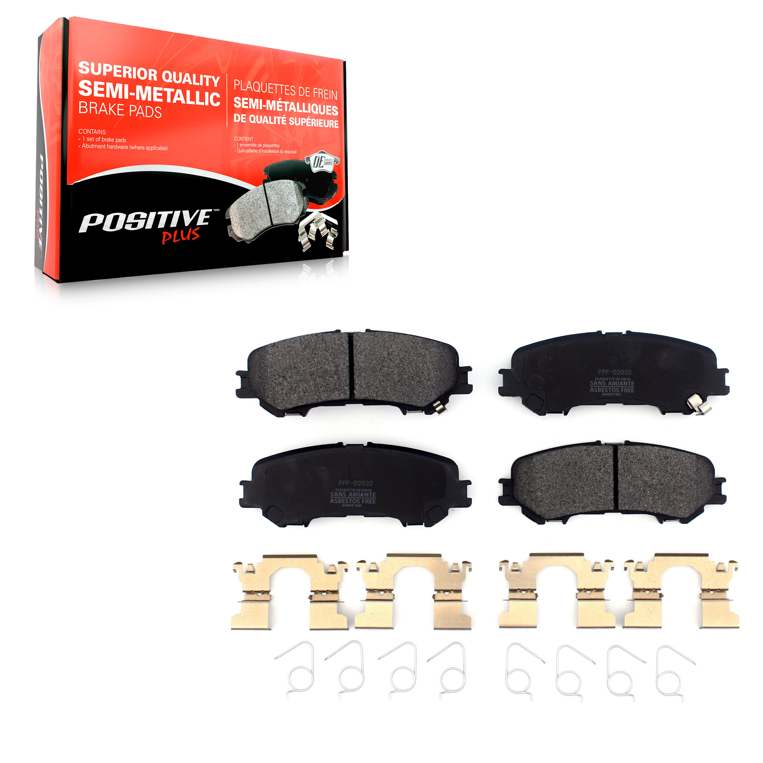 Semi-Metallic Brake Pads