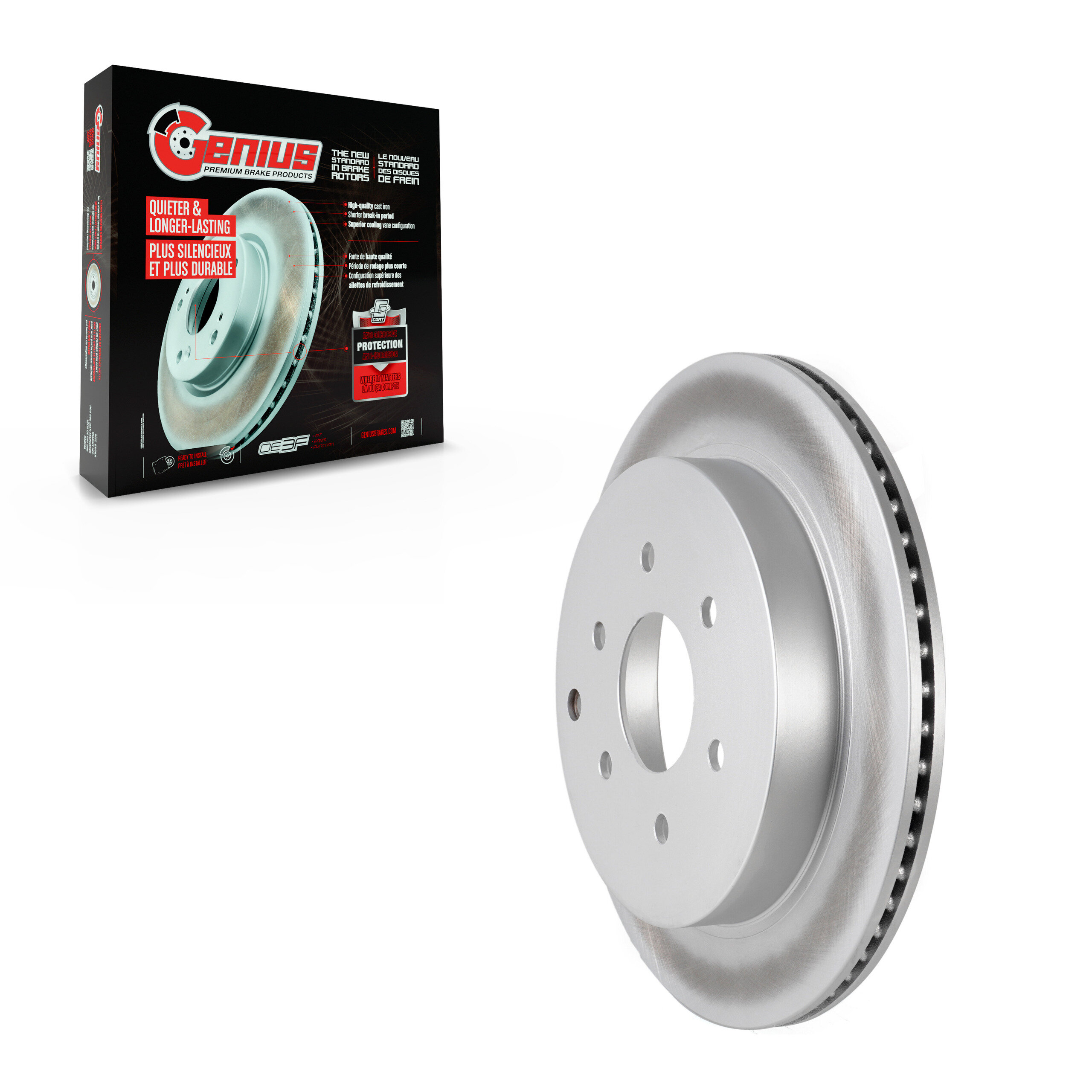 Coated Disc Brake Rotor