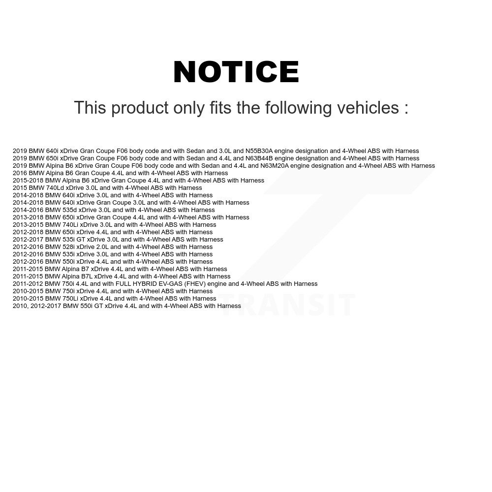 Mpulse - SEN-2ABS2540 - ABS Wheel Speed Sensor