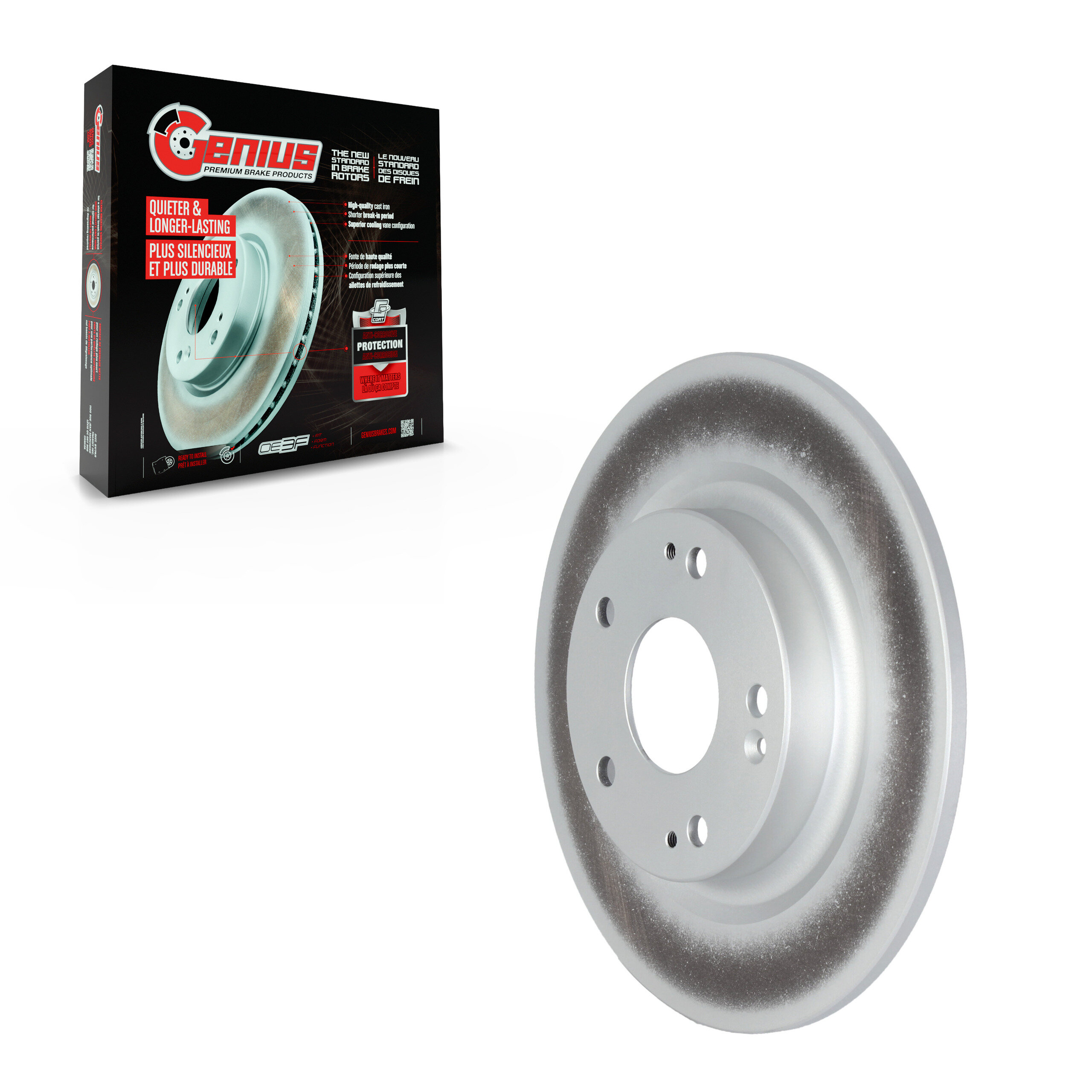 Coated Disc Brake Rotor