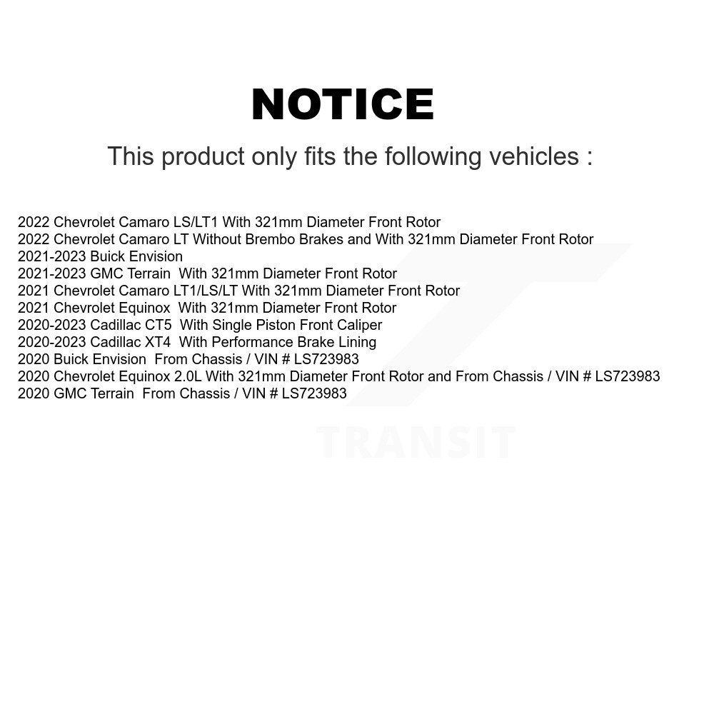 SIM - SIM-2314 - Semi-Metallic Brake Pads