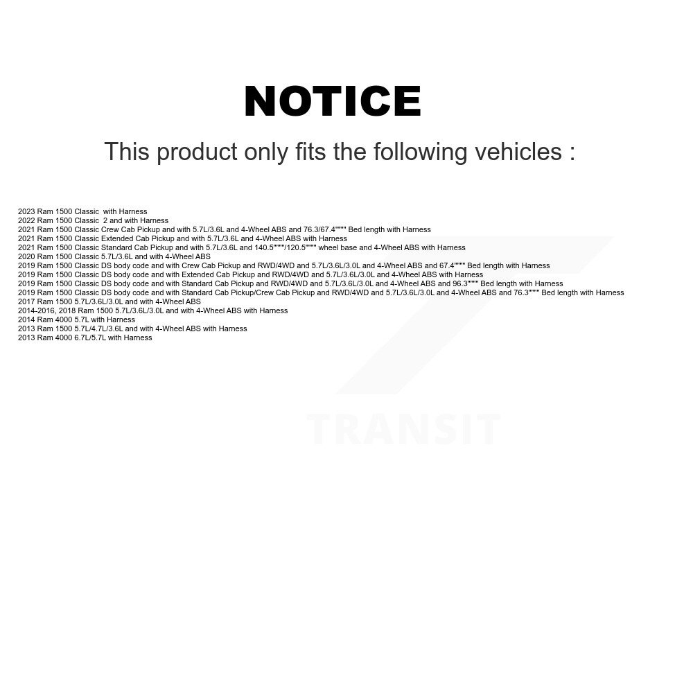 Mpulse - SEN-2ABS2846 - ABS Wheel Speed Sensor