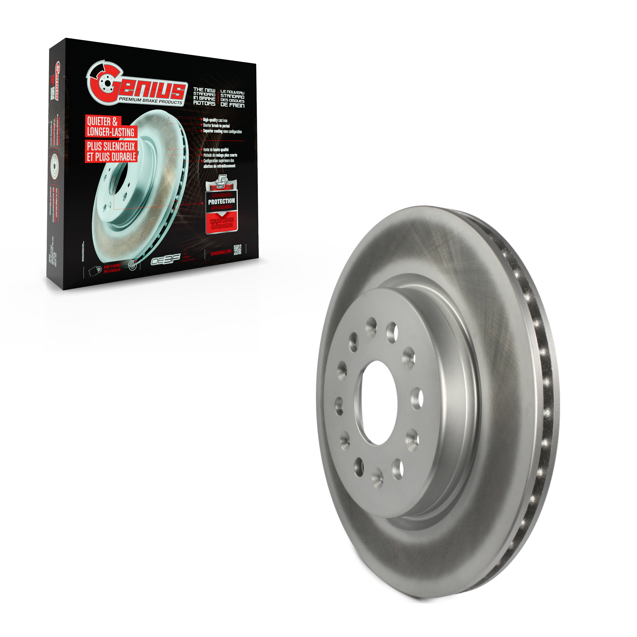 Coated Disc Brake Rotor