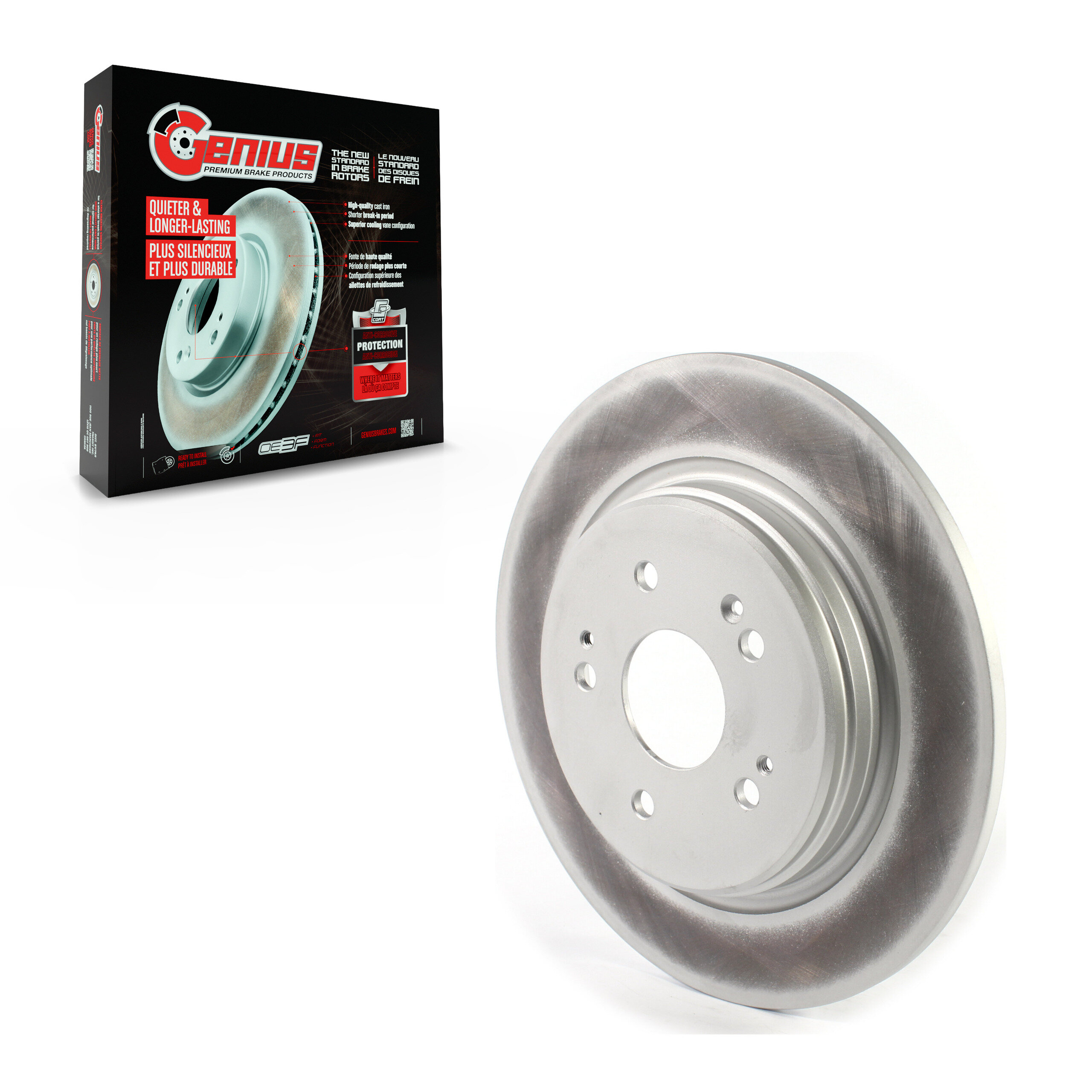 Coated Disc Brake Rotor