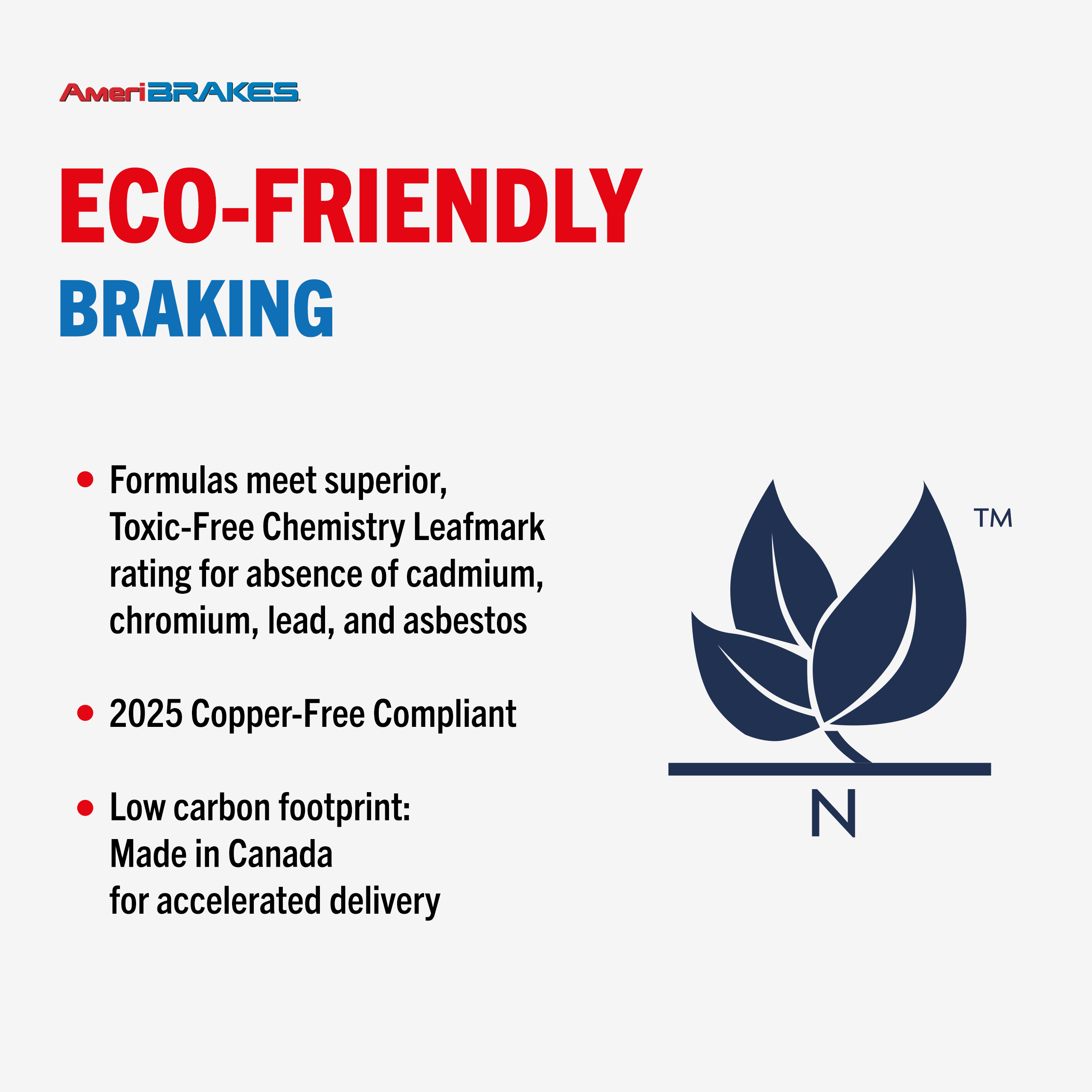 AmeriBRAKES - NWF-PRC1119 - Ceramic Brake Pads