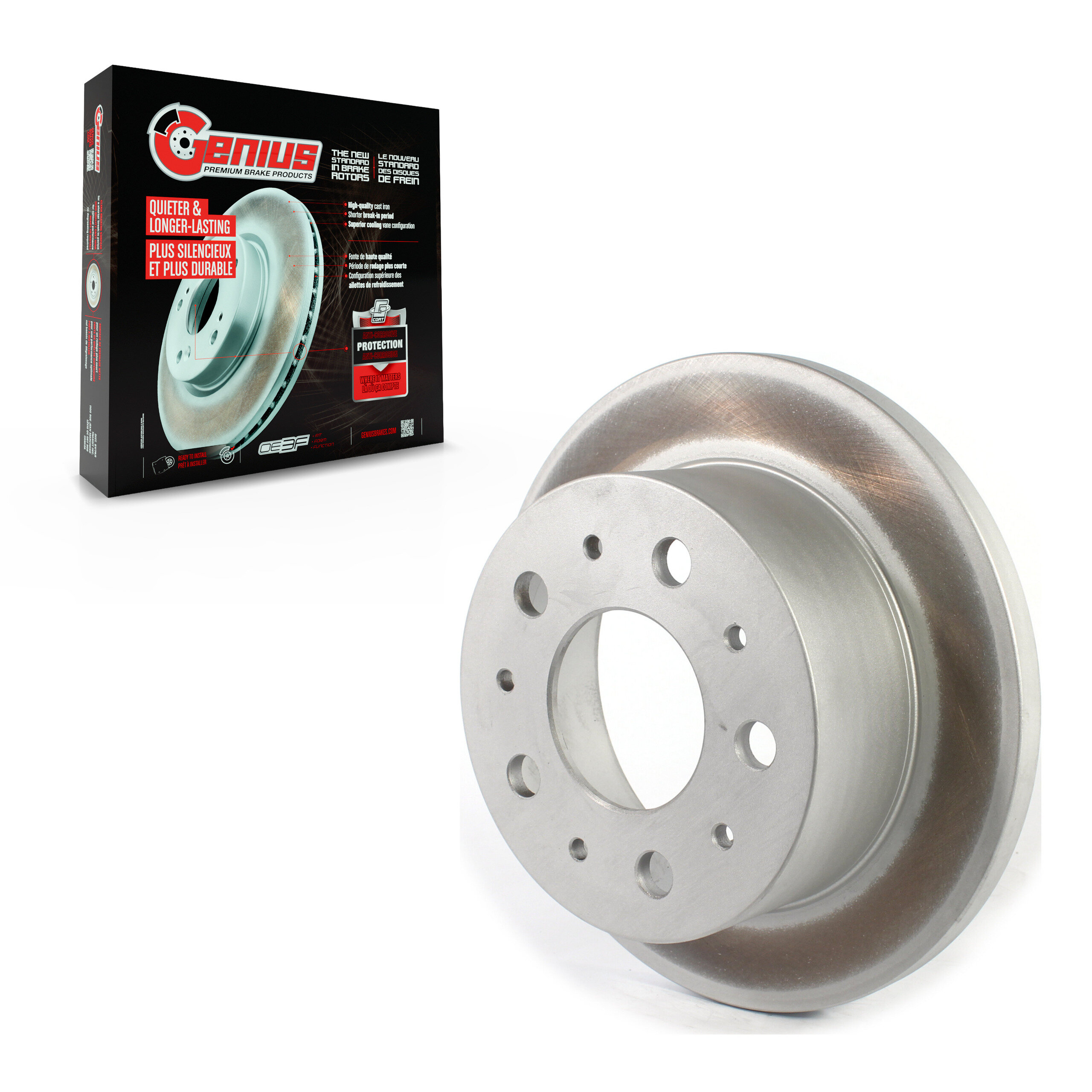 Coated Disc Brake Rotor