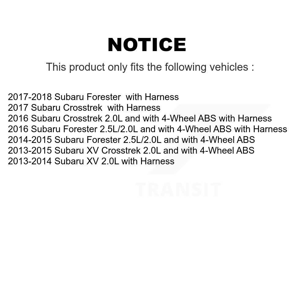Mpulse - SEN-2ABS2844 - ABS Wheel Speed Sensor