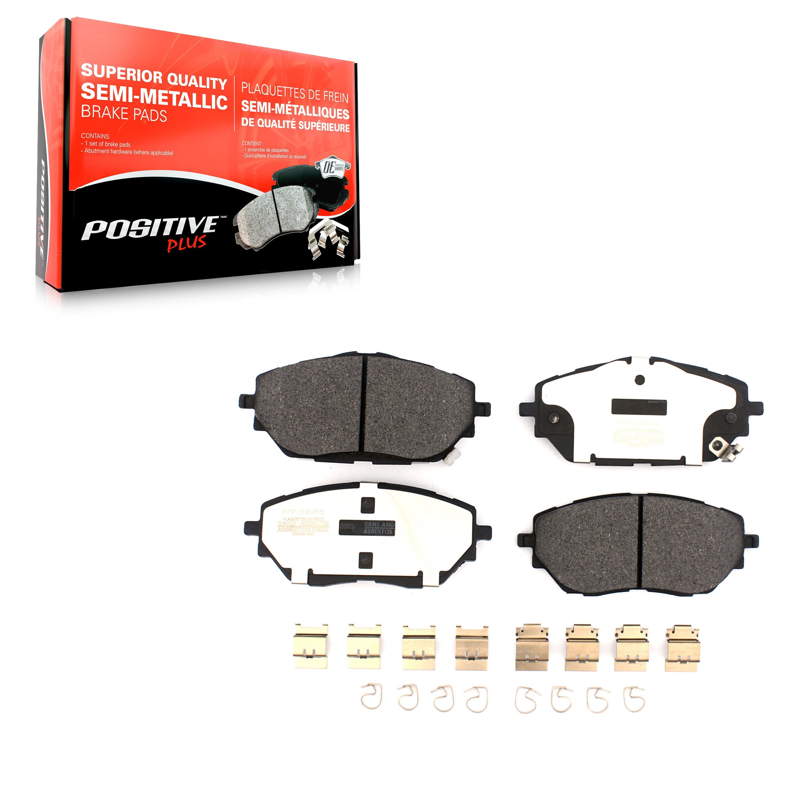 Semi-Metallic Brake Pads