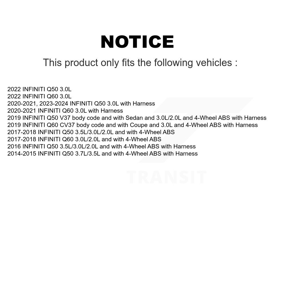 Mpulse - SEN-2ABS3036 - ABS Wheel Speed Sensor