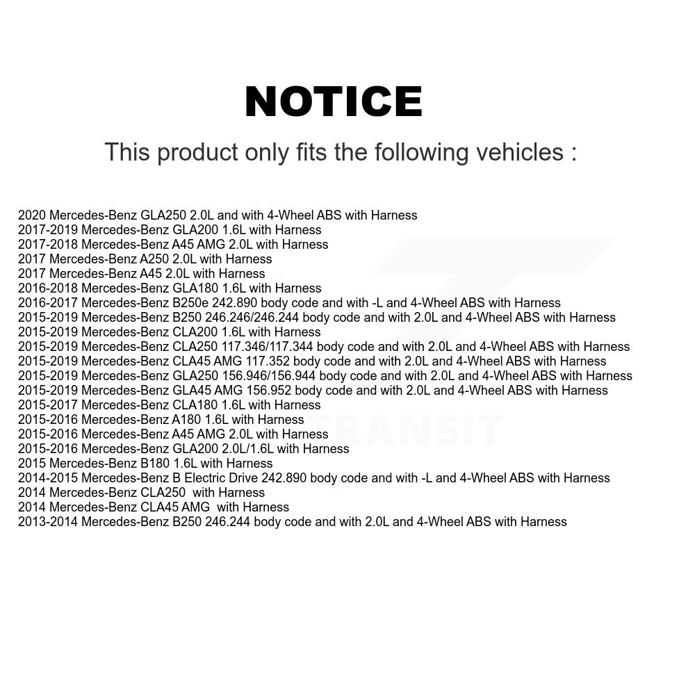 Mpulse - SEN-2ABS3030 - ABS Wheel Speed Sensor
