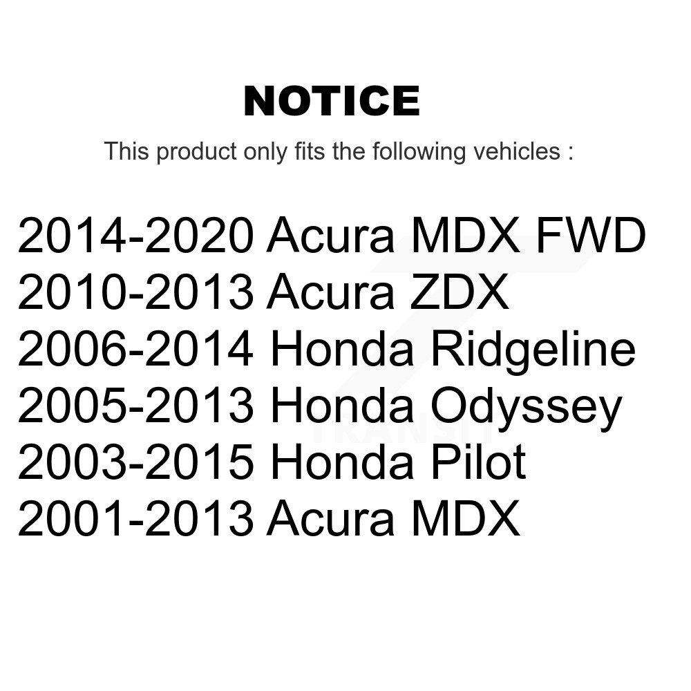 Top Quality - 72-K90559 - Suspension Stabilizer Bar Bushing Kit