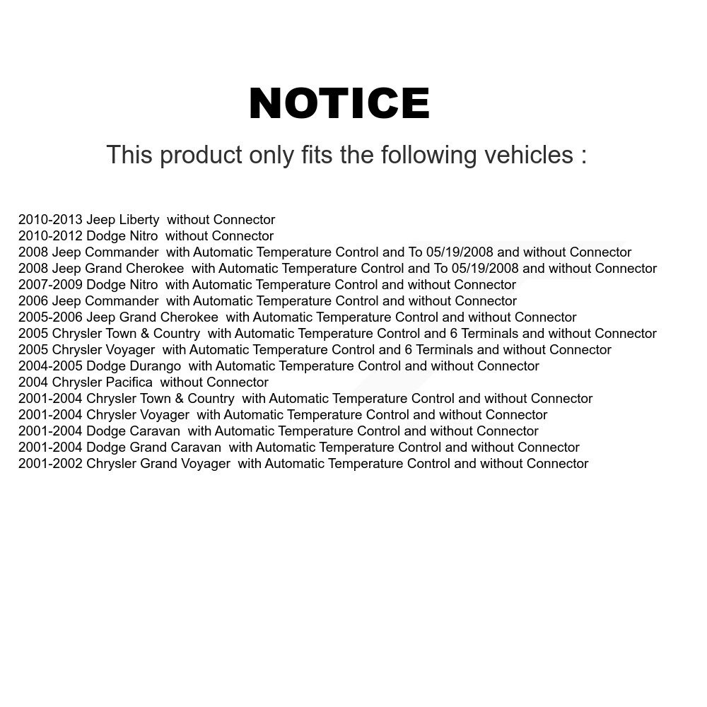 Mpulse - SEN-2BMR0274 - HVAC Blower Motor Resistor