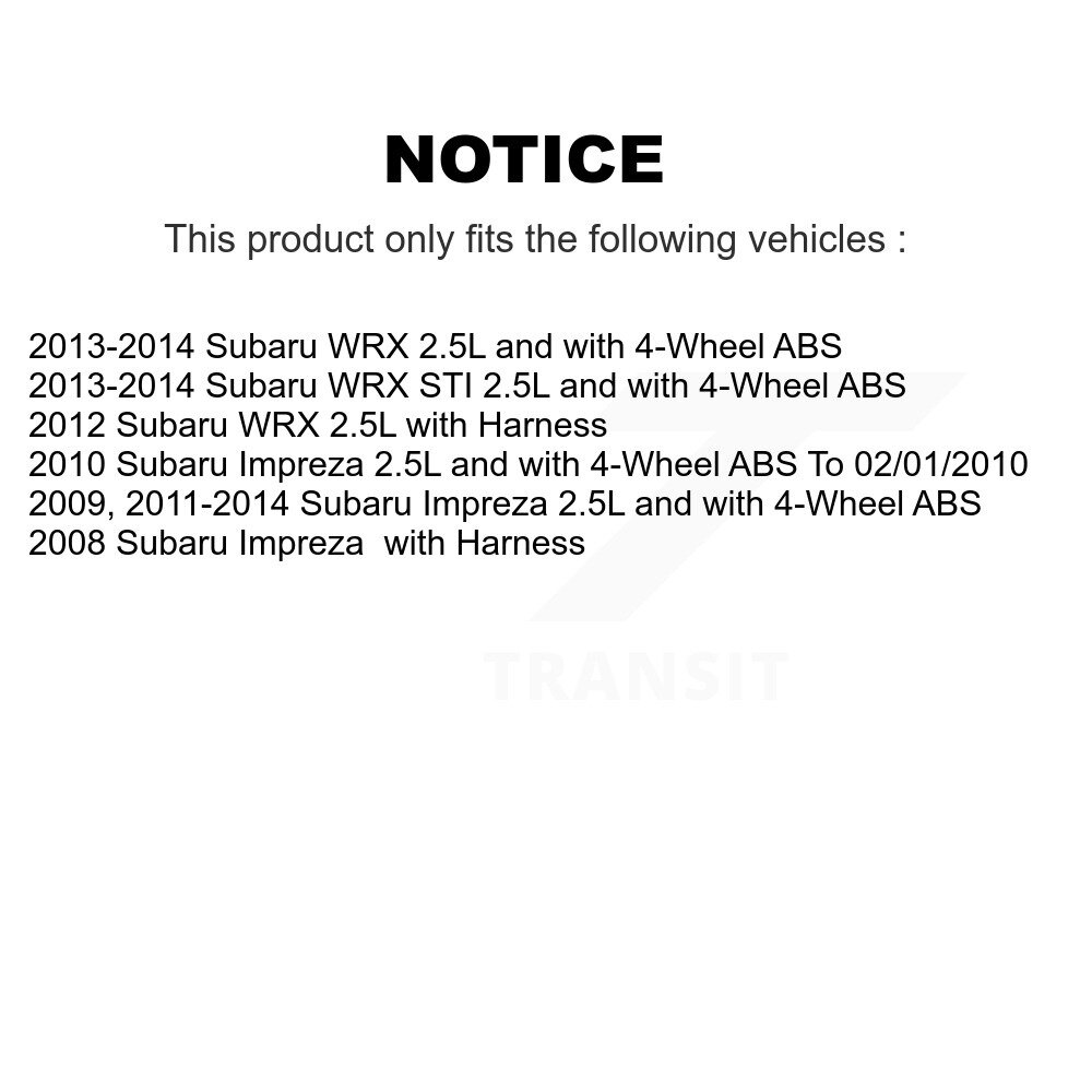 Mpulse - SEN-2ABS1115 - ABS Wheel Speed Sensor