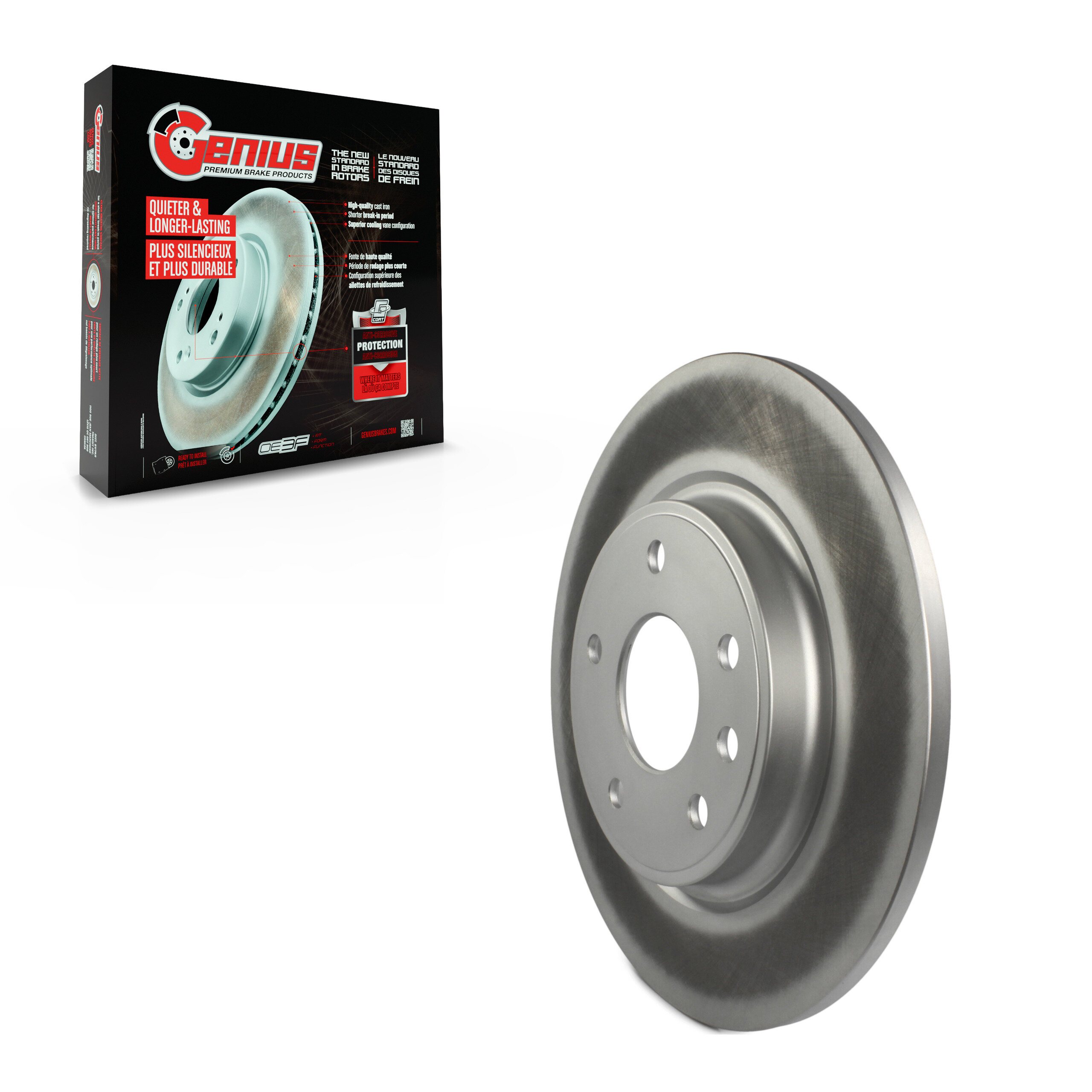 Coated Disc Brake Rotor