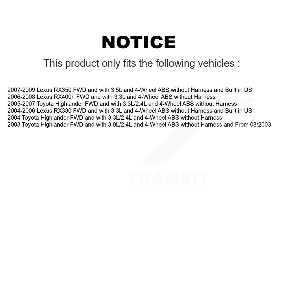 Mpulse - SEN-2ABS1036 - ABS Wheel Speed Sensor