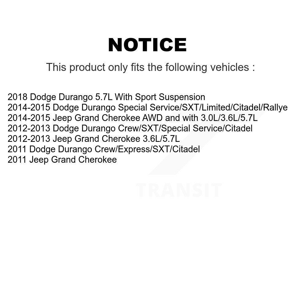 Top Quality - 72-K750578 - Suspension Stabilizer Bar Link Kit