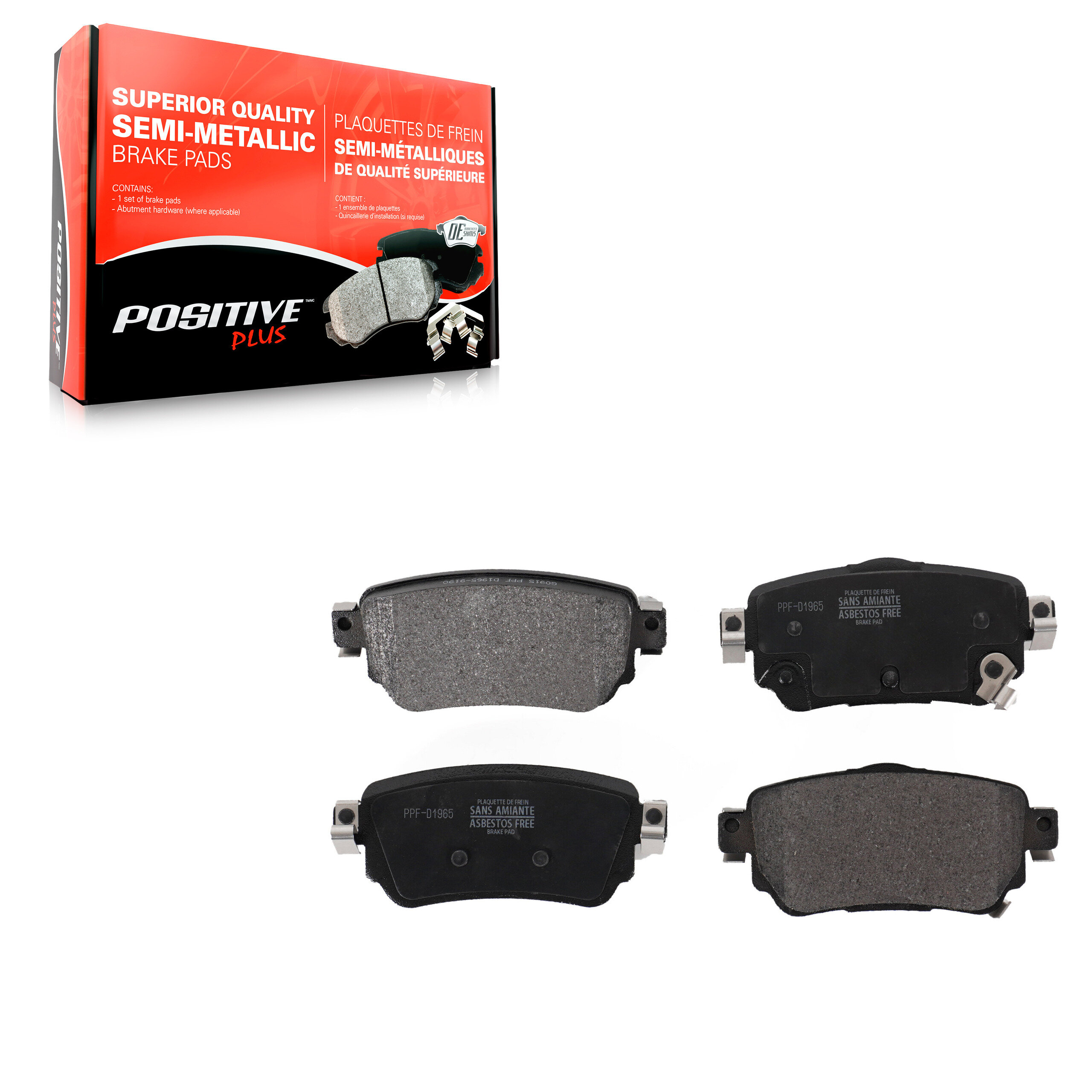 Semi-Metallic Brake Pads