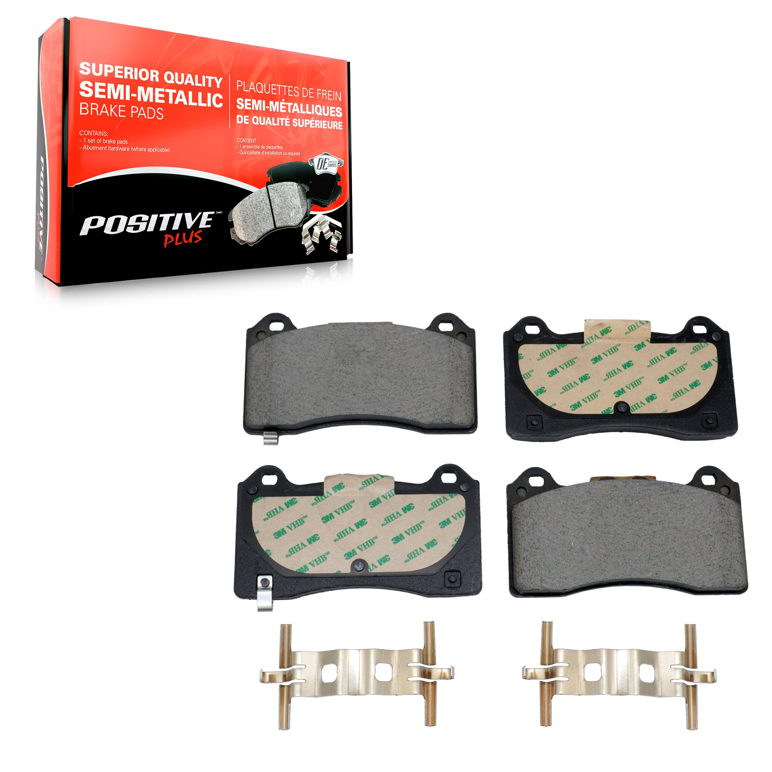 Semi-Metallic Brake Pads