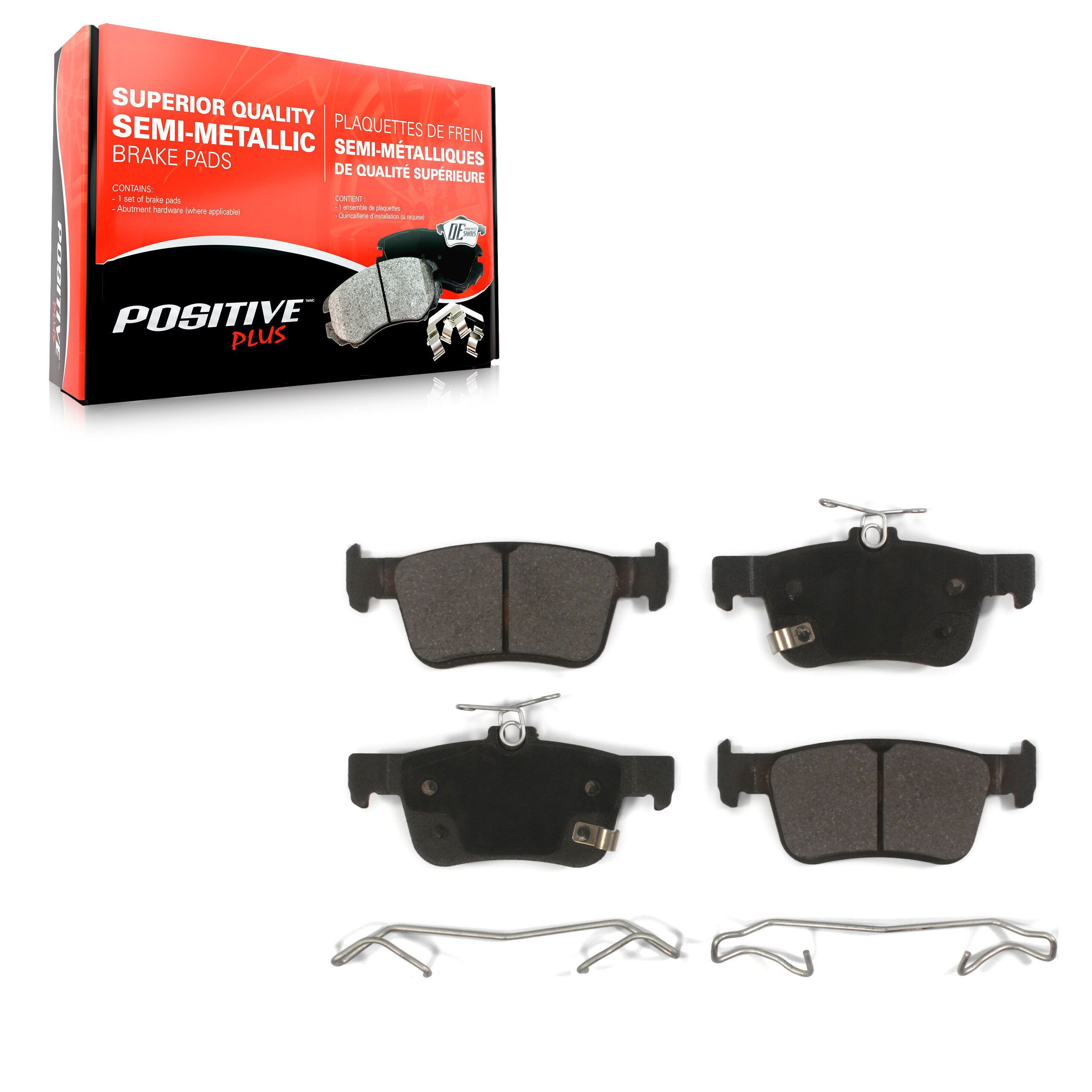 Semi-Metallic Brake Pads