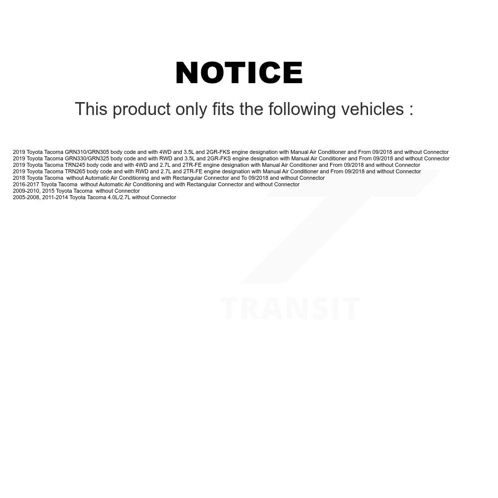 Mpulse - SEN-2BMR0477 - HVAC Blower Motor Resistor