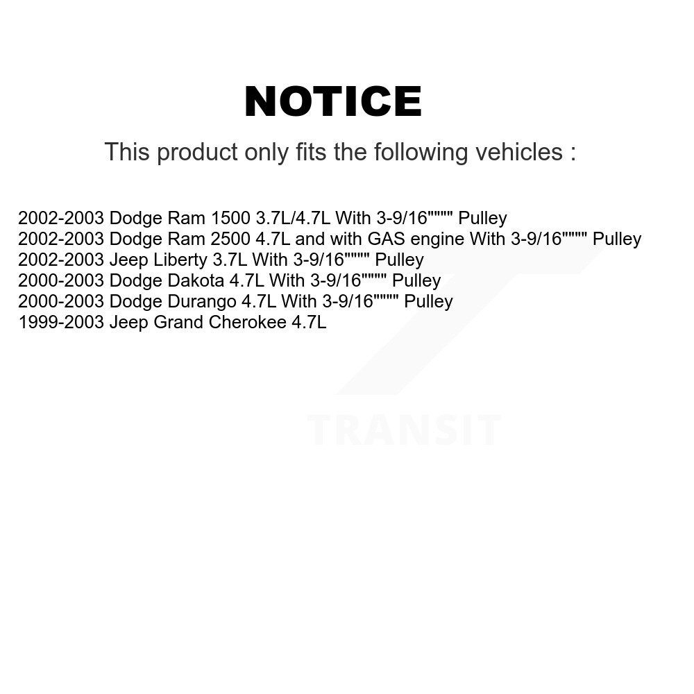 Kobra - KTP-89254 - Accessory Drive Belt Tensioner Assembly