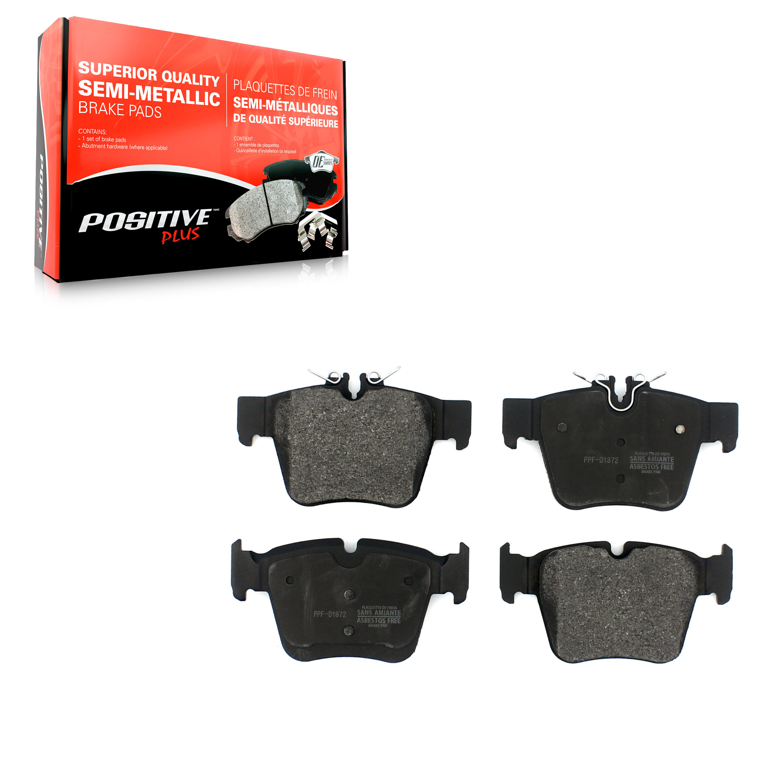 Semi-Metallic Brake Pads