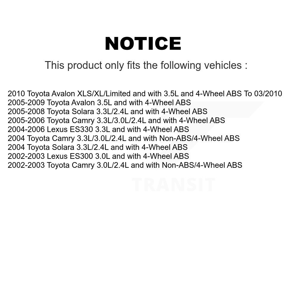 Mpulse - SEN-2ABS0956 - ABS Wheel Speed Sensor Wiring Harness