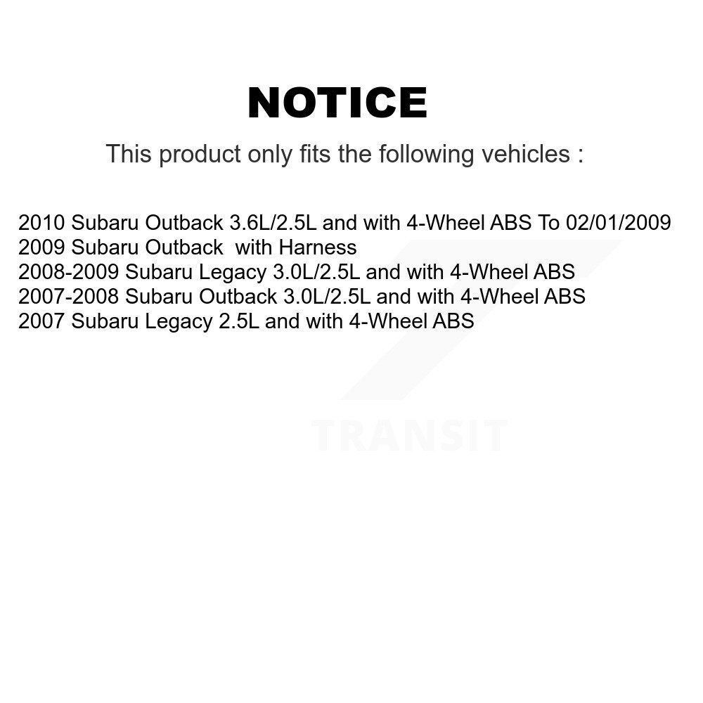 Mpulse - SEN-2ABS1838 - ABS Wheel Speed Sensor