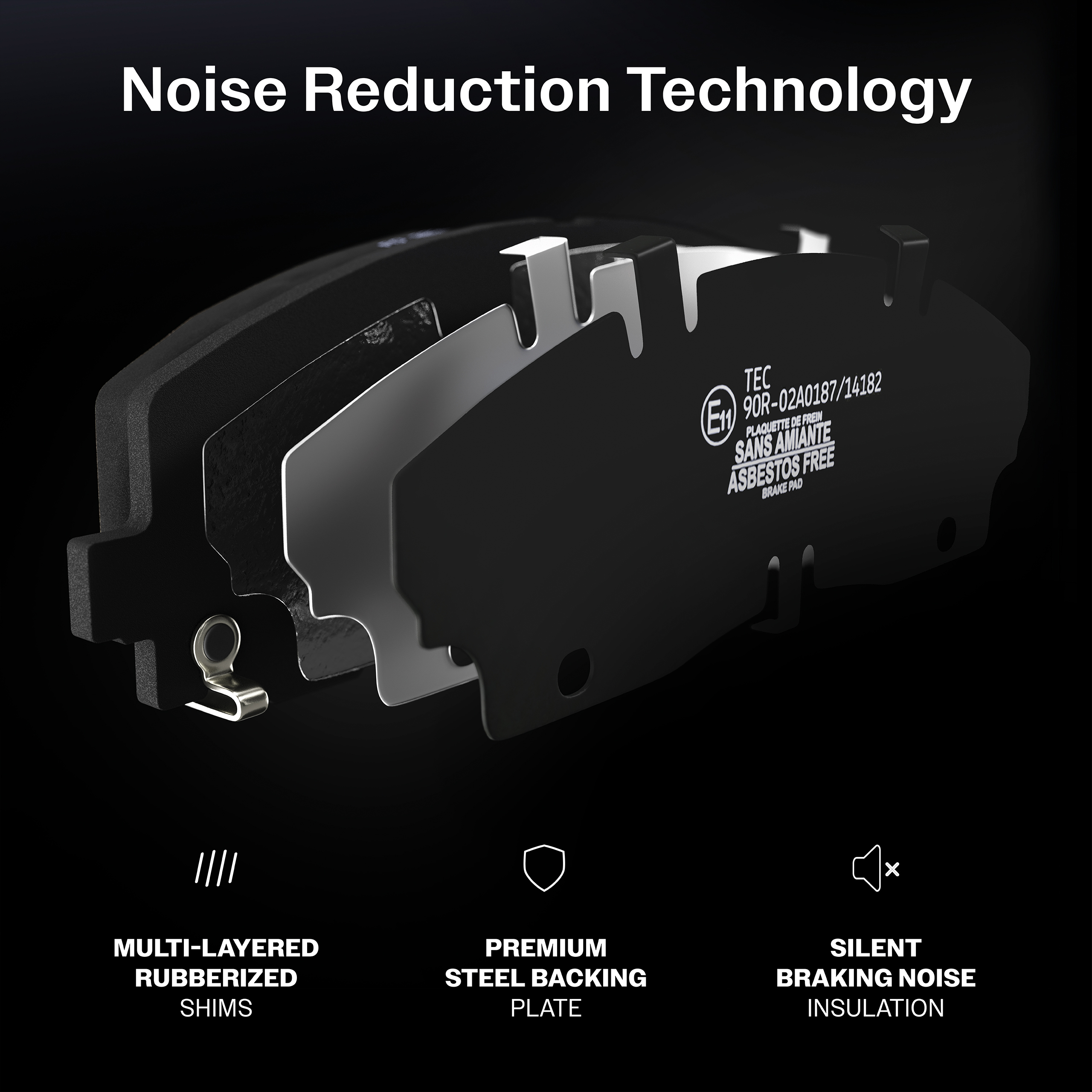 TEC - TEC-2374 - Ceramic Brake Pads