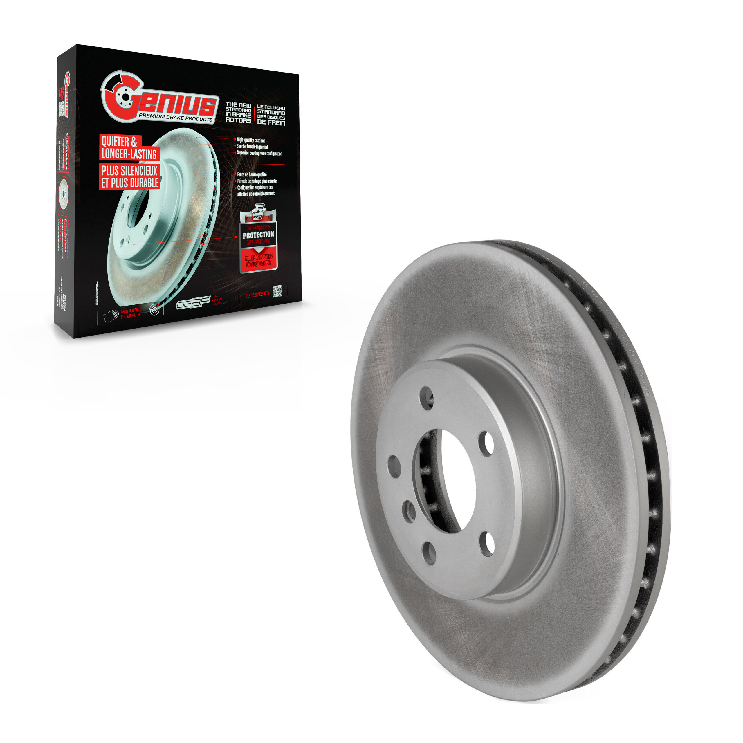 Coated Disc Brake Rotor