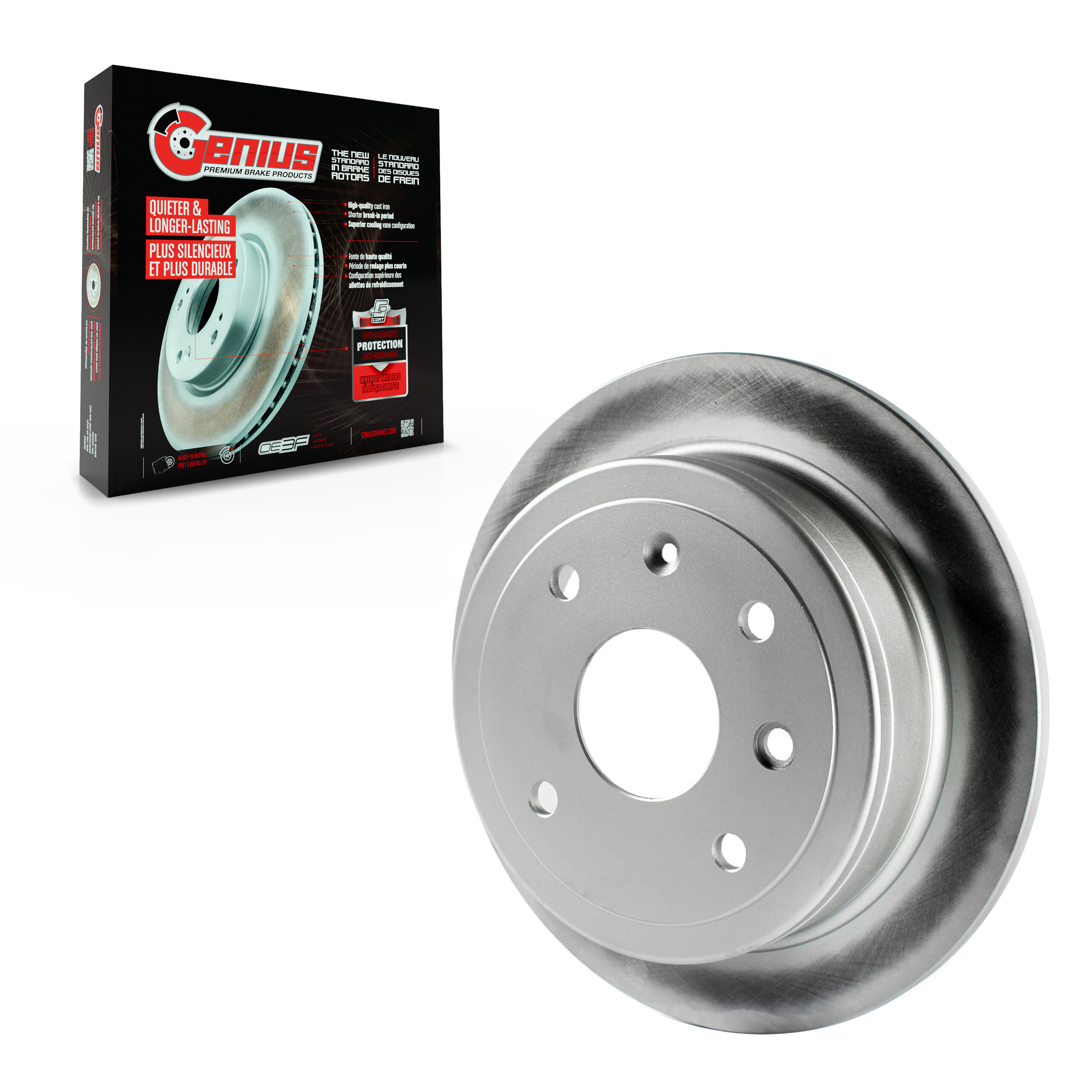 Coated Disc Brake Rotor