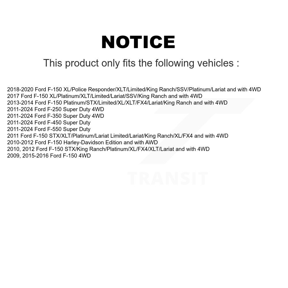 Top Quality - 72-K750362 - Suspension Stabilizer Bar Link Kit