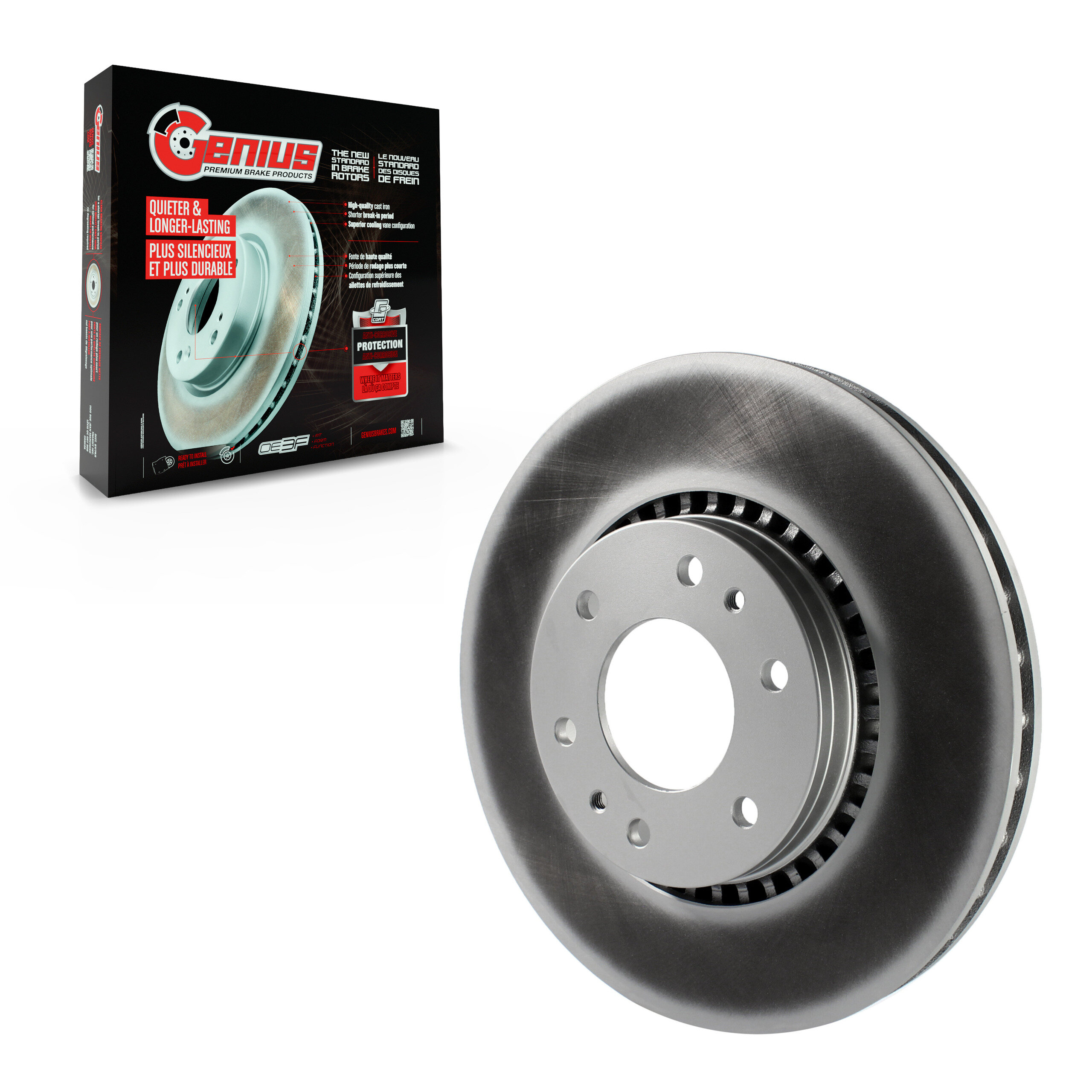 Coated Disc Brake Rotor