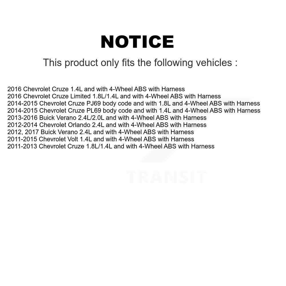 Mpulse - SEN-2ABS0882 - ABS Wheel Speed Sensor