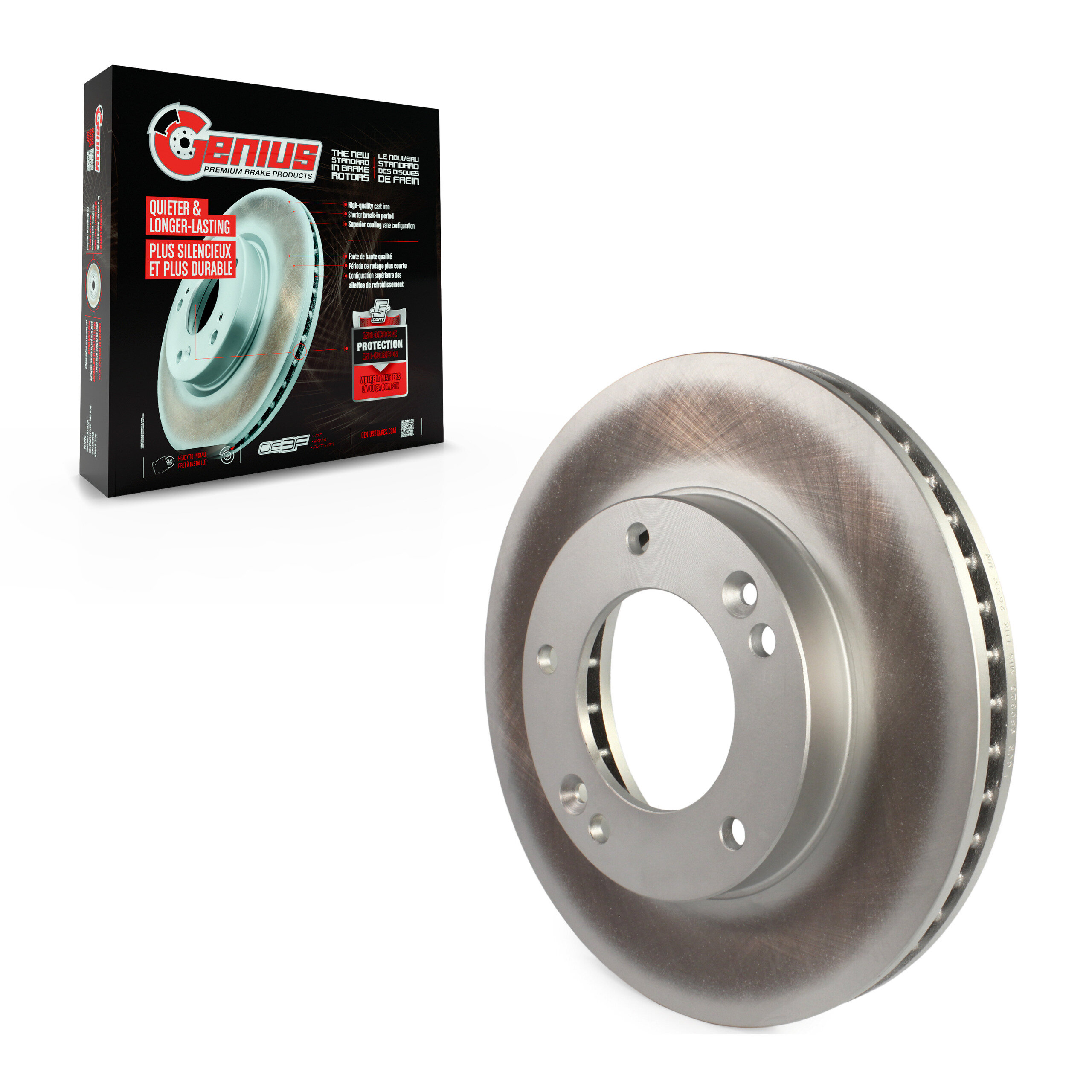 Coated Disc Brake Rotor