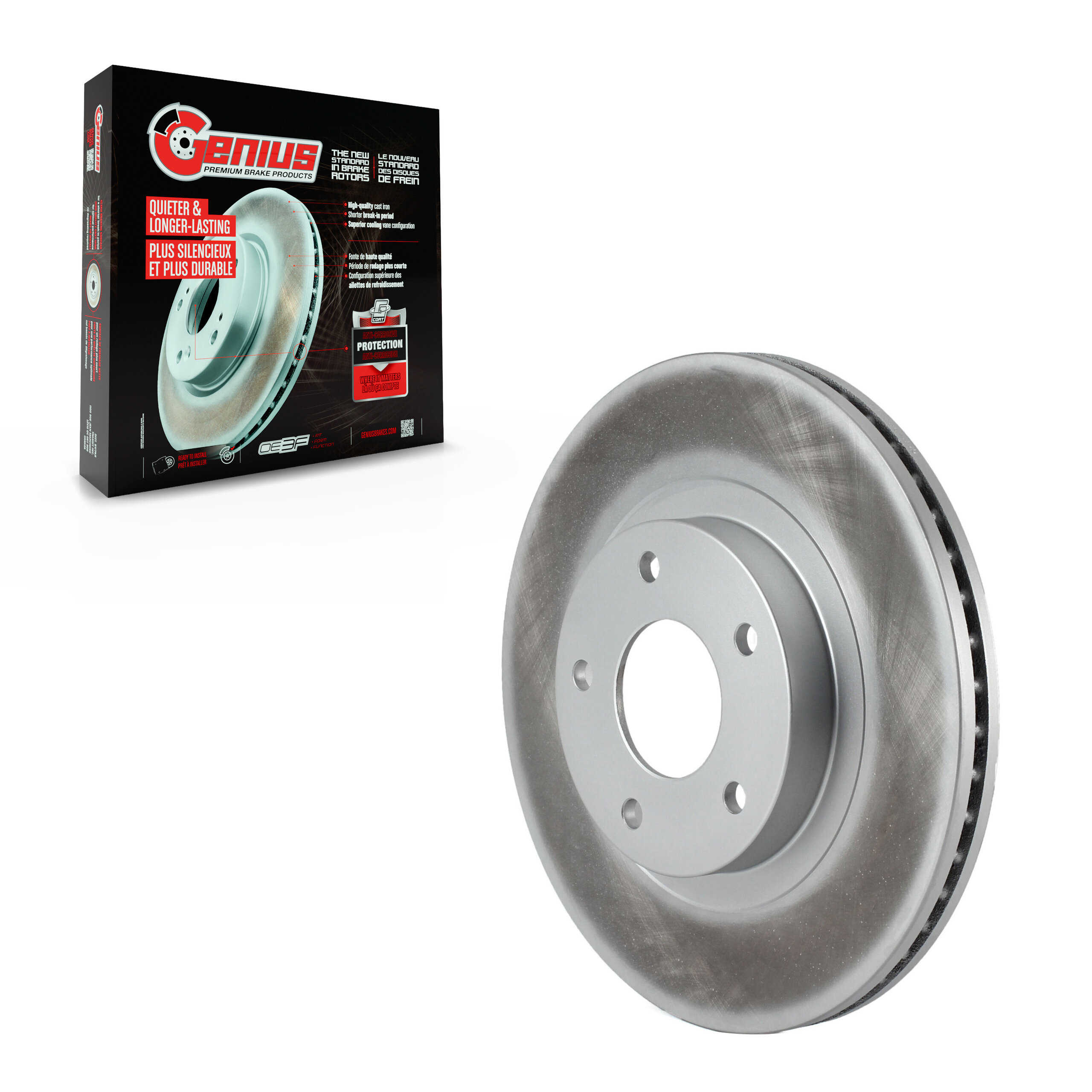 Coated Disc Brake Rotor