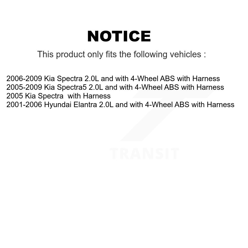 Mpulse - SEN-2ABS0252 - ABS Wheel Speed Sensor