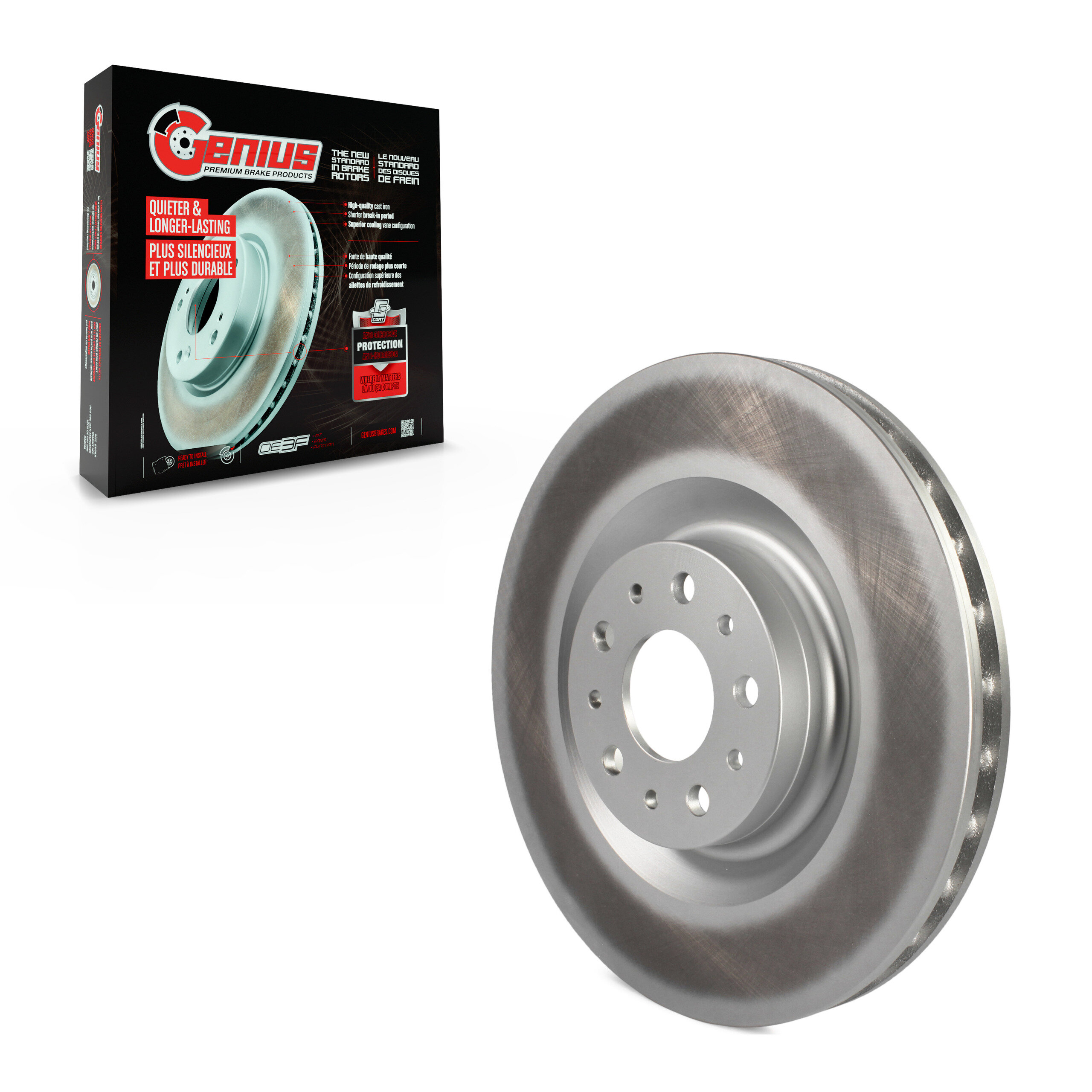 Coated Disc Brake Rotor