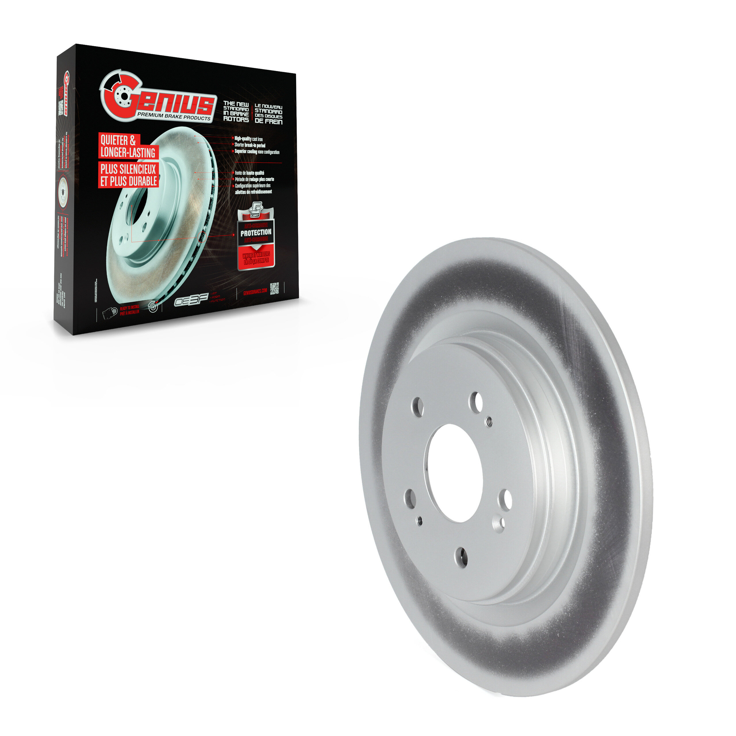 Coated Disc Brake Rotor