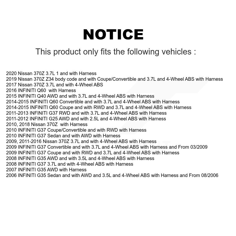 Mpulse - SEN-2ABS0337 - ABS Wheel Speed Sensor