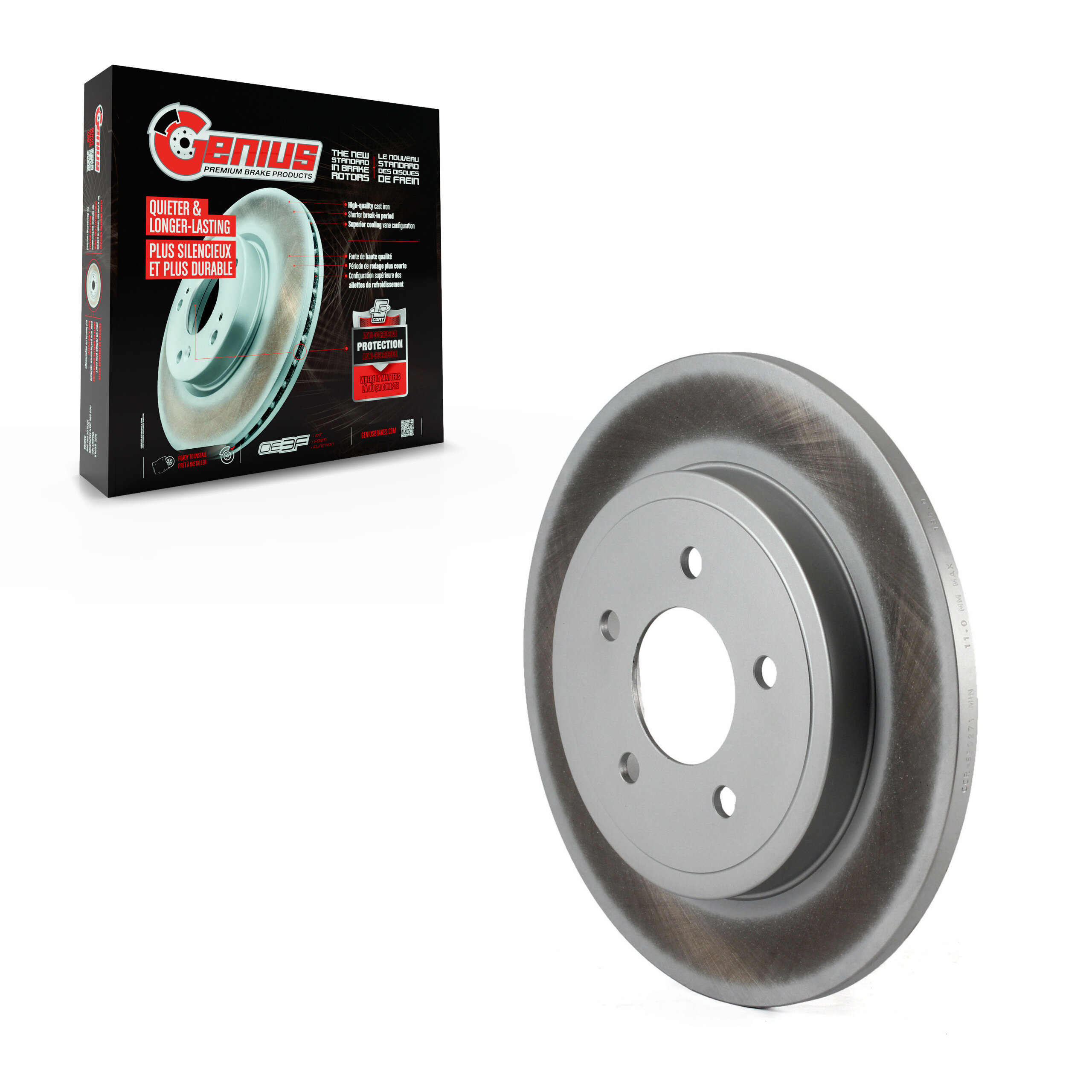 Coated Disc Brake Rotor