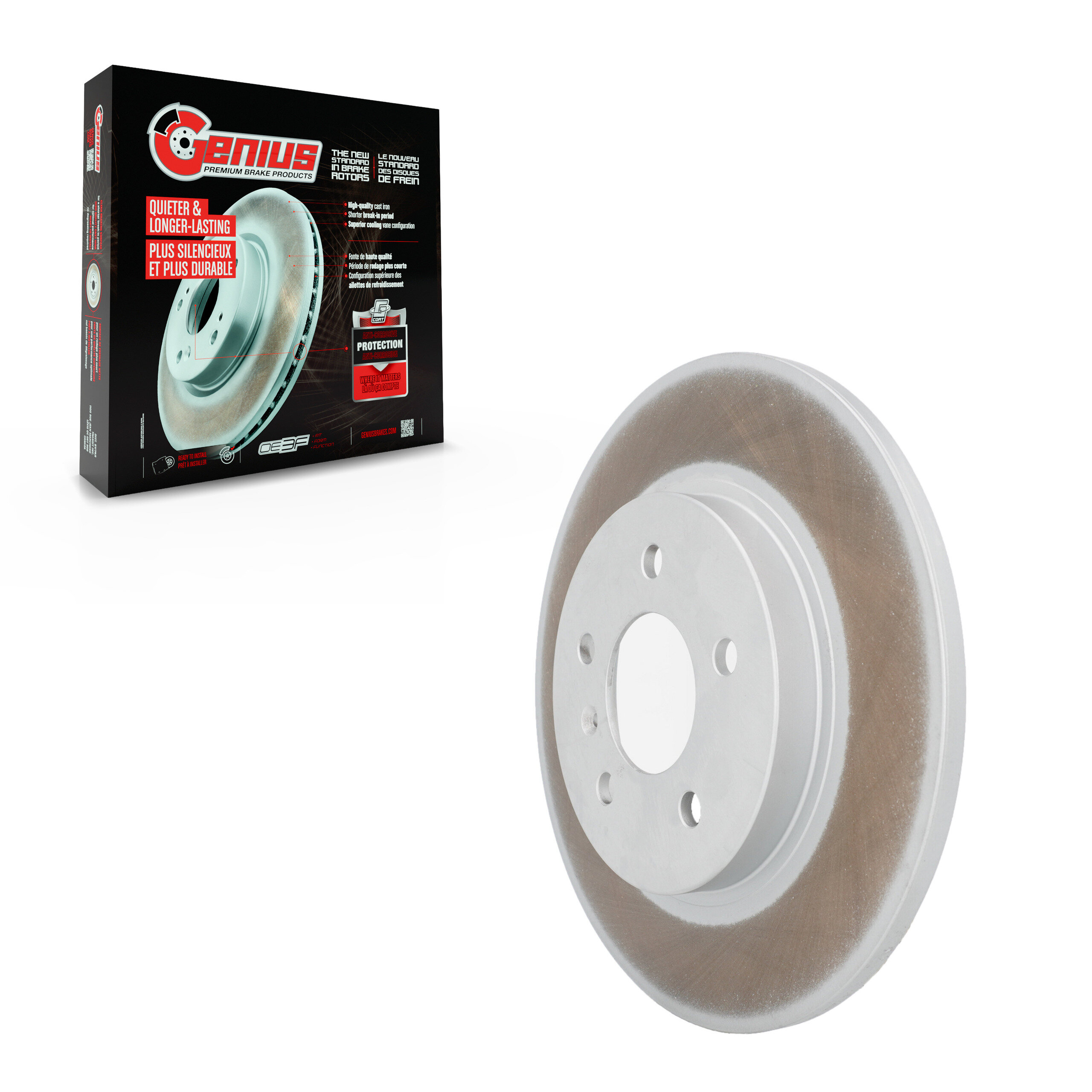 Coated Disc Brake Rotor