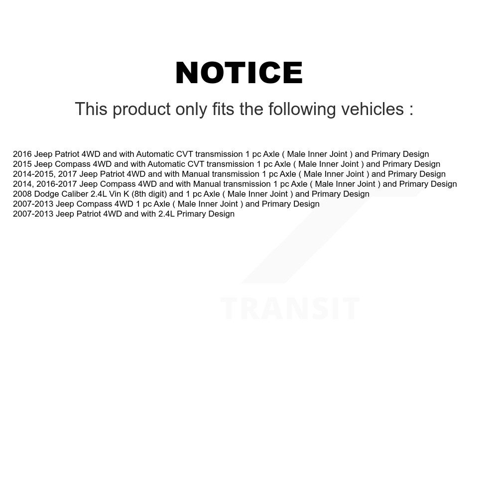 Kugel - NCV-CH82022 - CV Axle Shaft