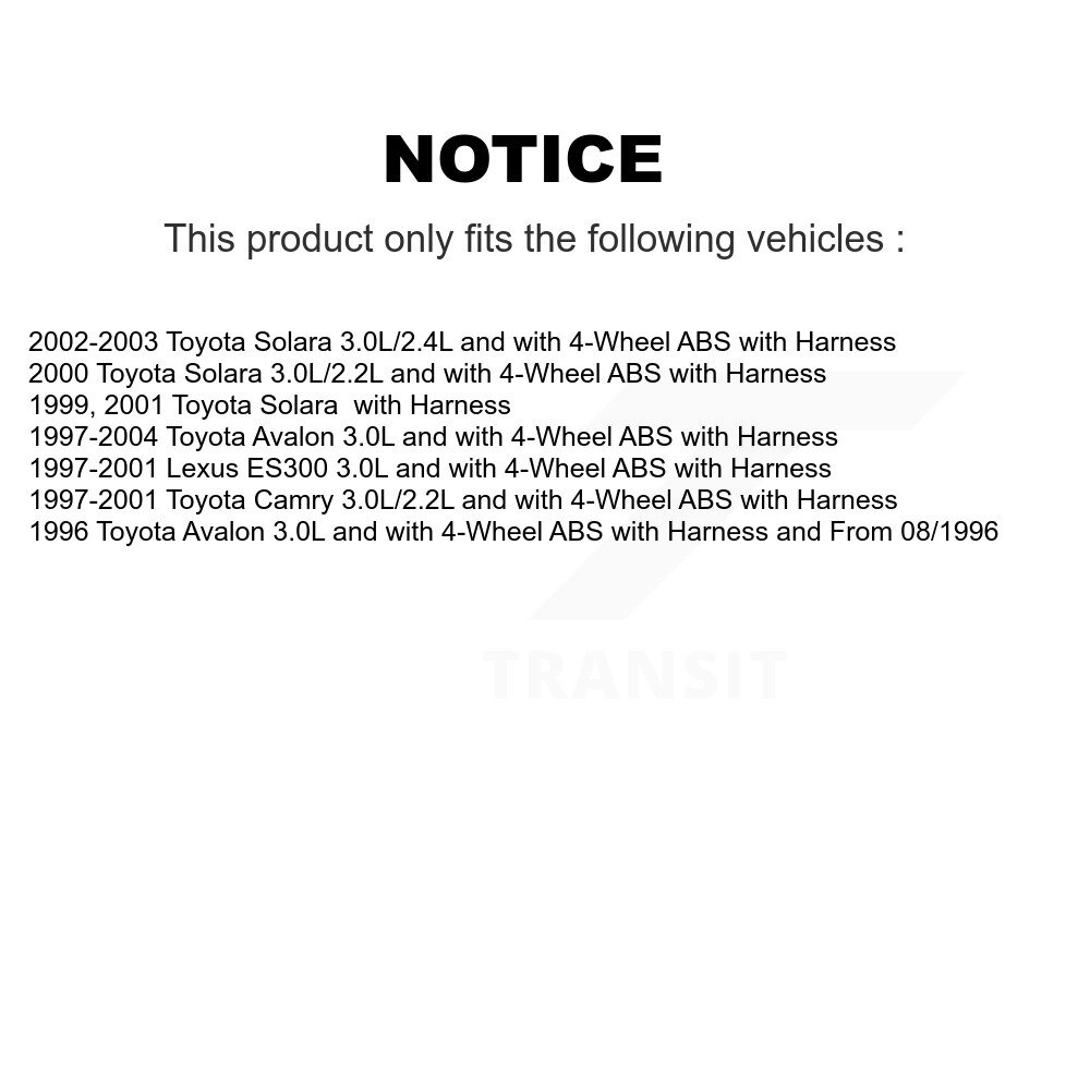 Mpulse - SEN-2ABS0135 - ABS Wheel Speed Sensor