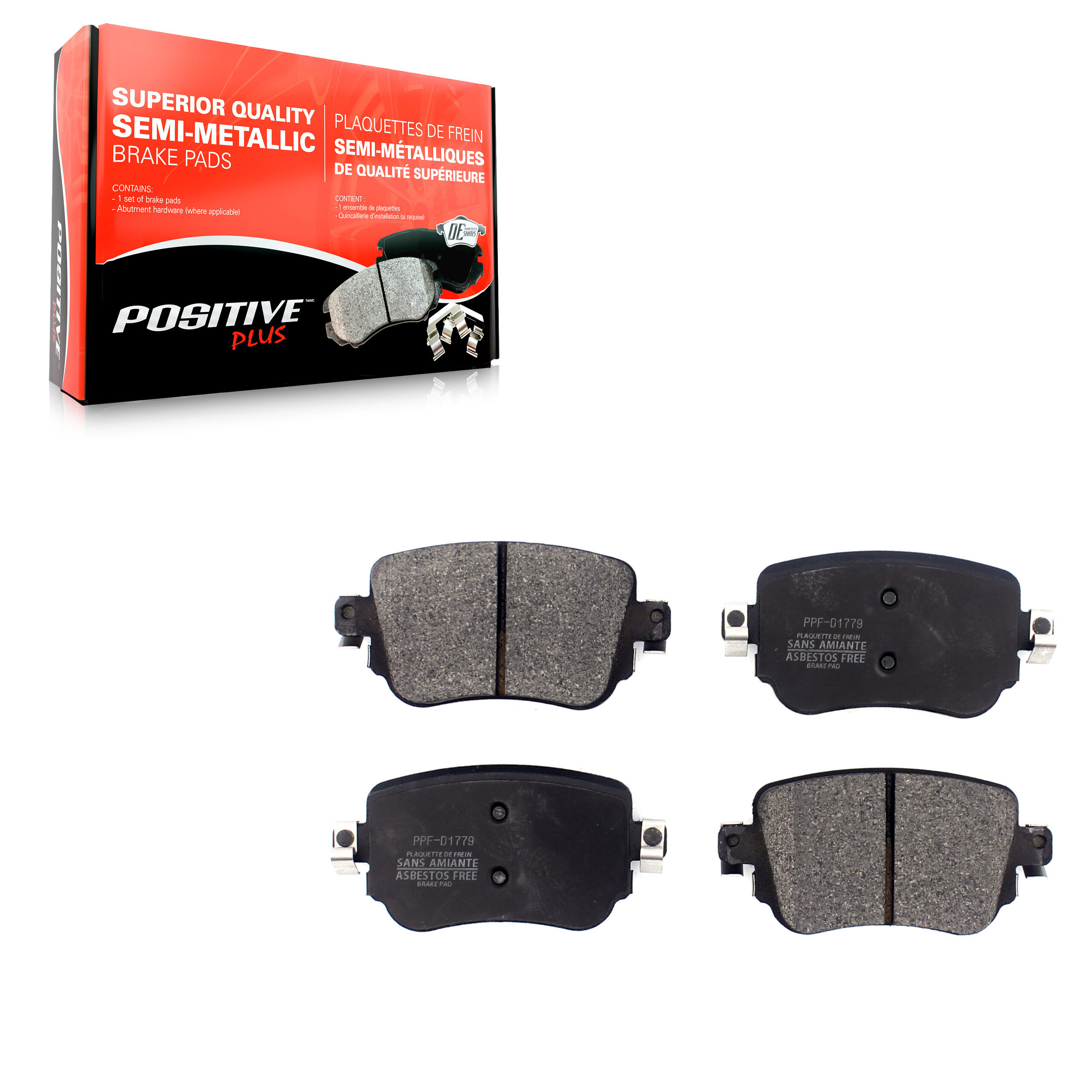 Semi-Metallic Brake Pads
