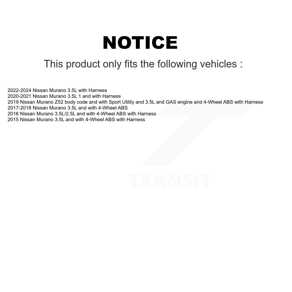 Mpulse - SEN-2ABS3226 - ABS Wheel Speed Sensor