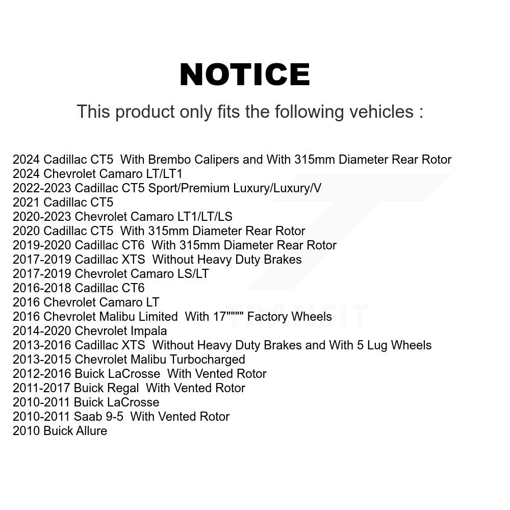 GENIUS - GCR-580771 - Coated Disc Brake Rotor