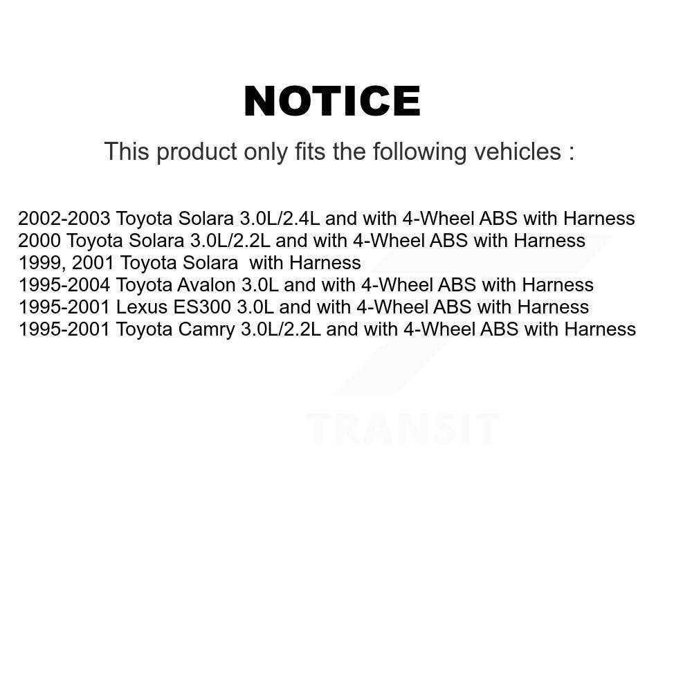 Mpulse - SEN-2ABS0308 - ABS Wheel Speed Sensor
