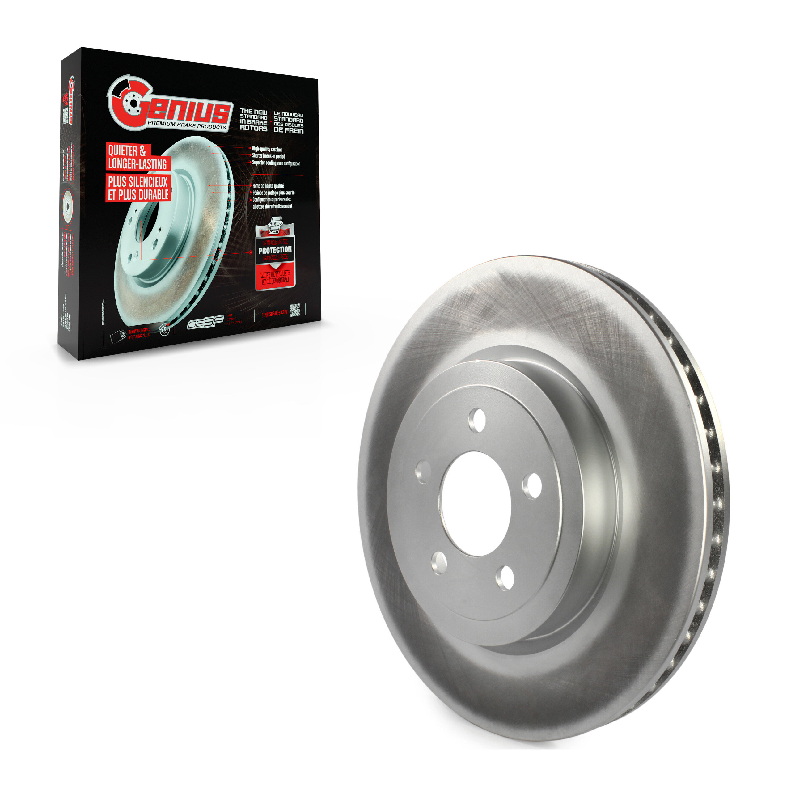 Coated Disc Brake Rotor