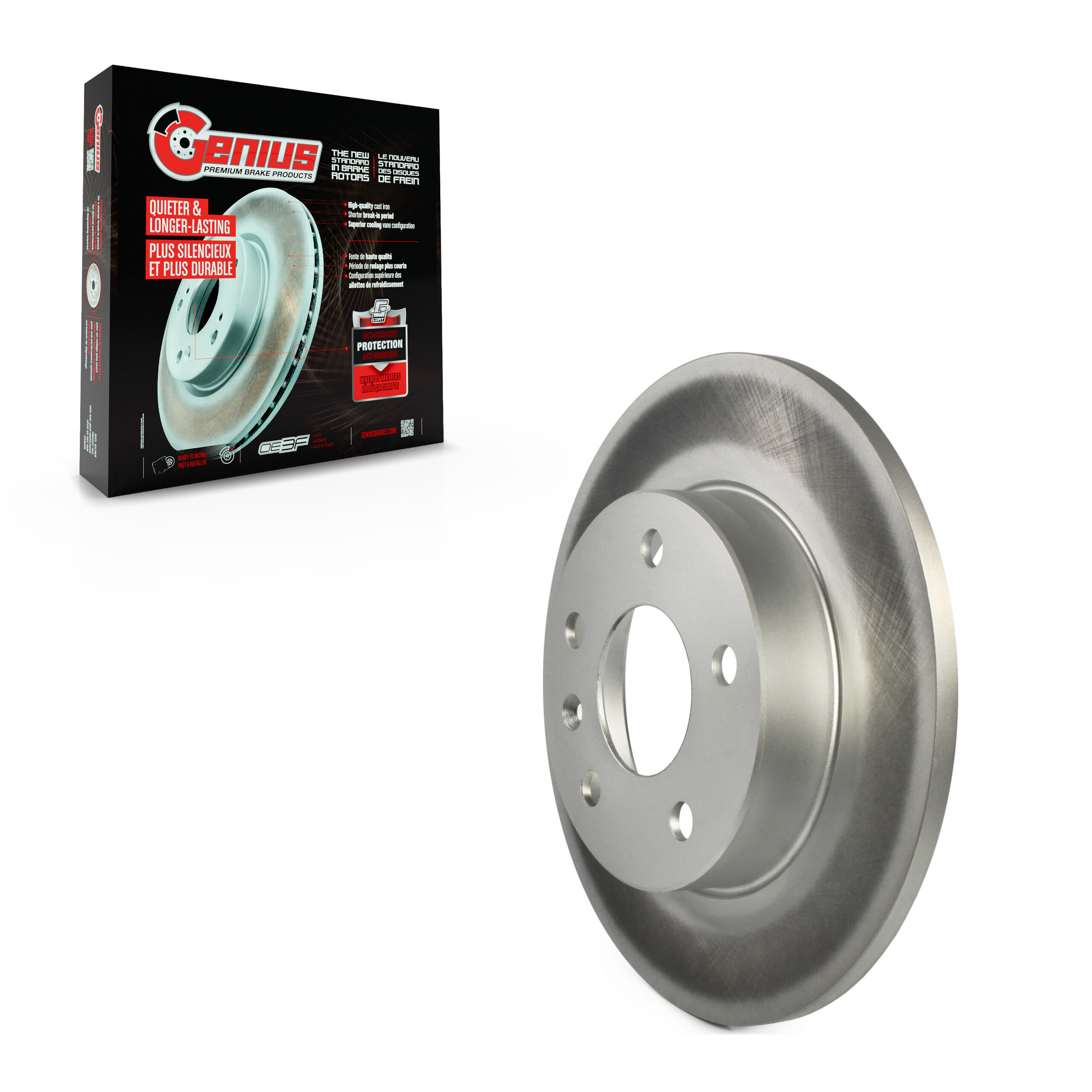 Coated Disc Brake Rotor